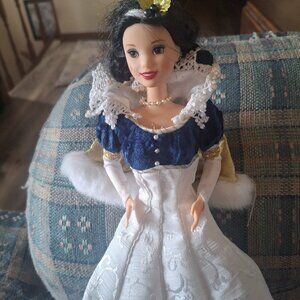 Snow White Barbie Holiday Princess Doll